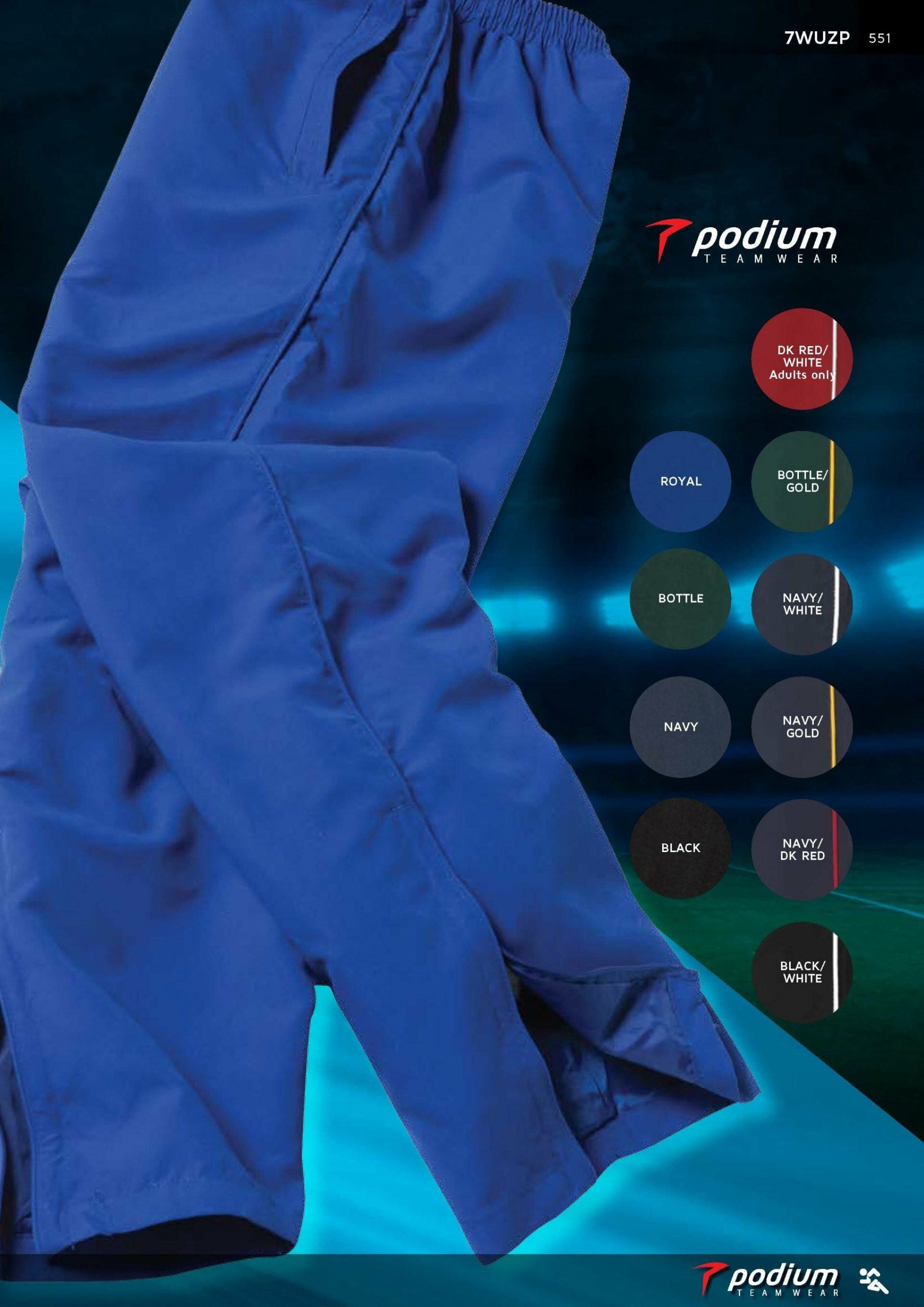 Podium Mens sport team comfort Warm Up Zip Jacket & Pants Track