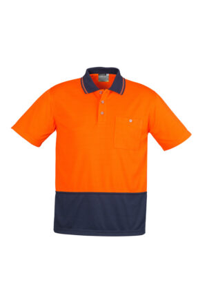 Unisex Hi Vis Basic Short Sleeve Polo
