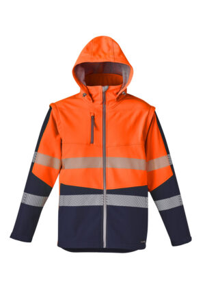 Unisex Streetworx 2 In 1 Stretch Softshell Jacket