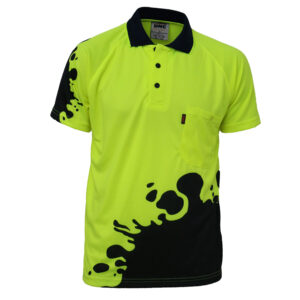 Hivis Sublimated Blot Polo