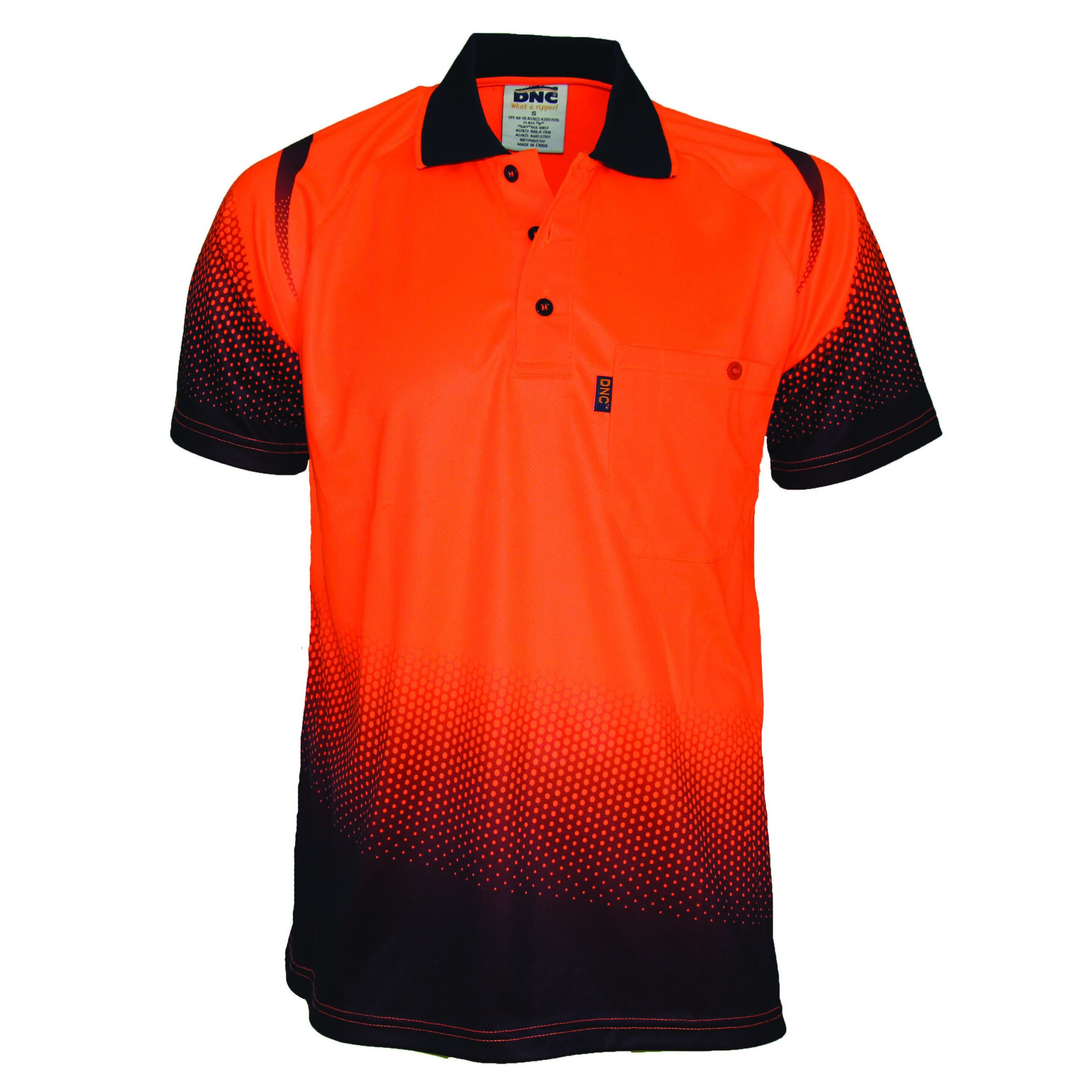 OCEAN HIVIS SUBLIMATED POLO - Image 2